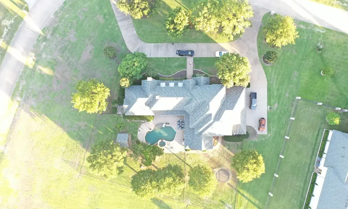 New shingle roof installation on a home in Williamson